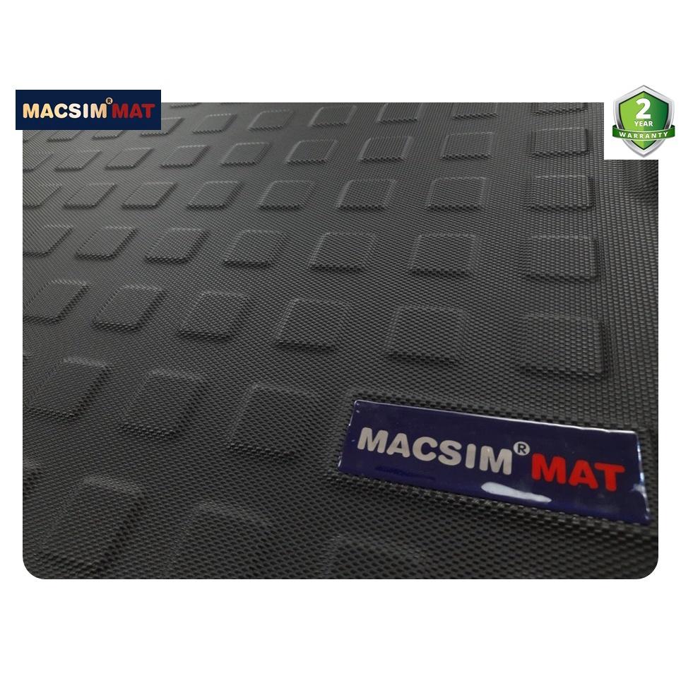 Thảm lót cốp xe ô tô Audi Q5 2018 - nay nhãn hiệu Macsim chất liệu TPV cao cấp màu đen(513)