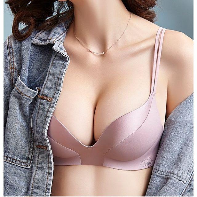 Áo lót su nâng ngực không gọng phối lụa cao cấp