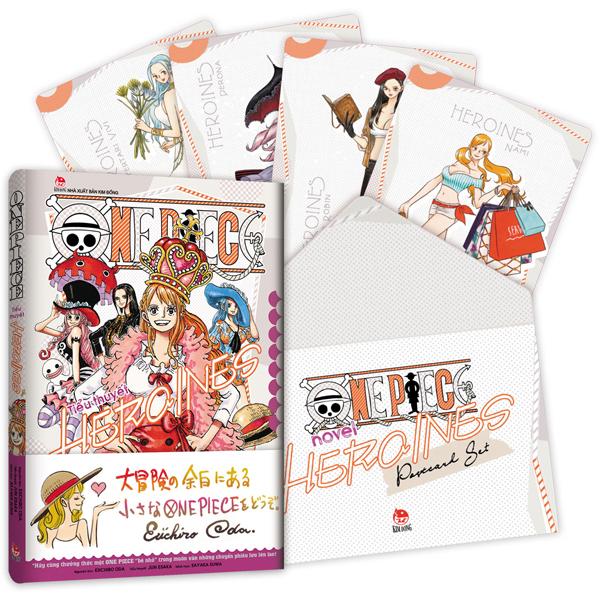 Tiểu Thuyết One Piece - HEROINES - Tặng Kèm Obi + Set Postcard