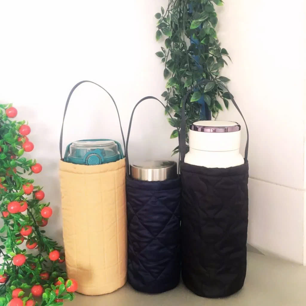 TÚI ÁO BÌNH GIỮ NHIỆT TIỆN LỢI 9x20cm Có Quai Xách Tiện Lợi Cho Bình Đựng Nước 3 Lớp Chống Sốc Dùng Cho Văn Phòng Đi Tàu Xe Đi Học Dã Ngoại Du Lịch Phượt Chơi Thể Thao Ngoài Trời