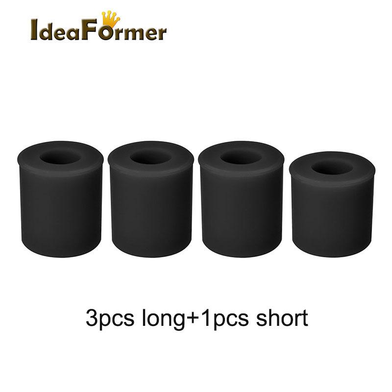 4 Heatbed Silicone San Bằng Cột Gắn Chiều Cao 16/18 Mm Đệm Silicon Chịu Nhiệt Cho CR-10/Ender 3 Series 3D Máy In