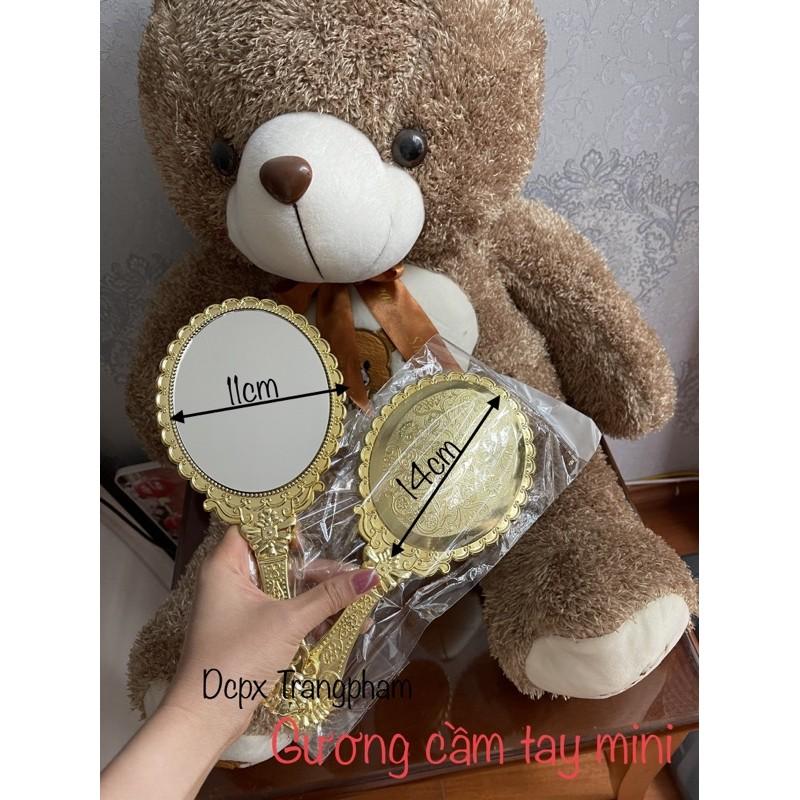 GƯƠNG CẦM TAY SIÊU XINH ( ảnh shop tự chụp )