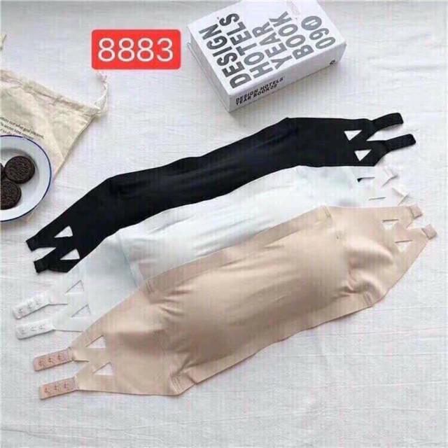 Áo mát lịm bra su đúc quai chéo