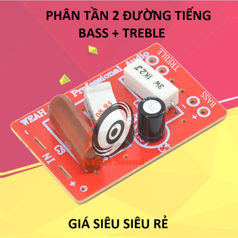 BỘ 2 CÁI MẠCH PHÂN TẦN 3 LOA VÀ 2 LOA GIÁ RẺ - PHÂN TẦN SIÊU RẺ