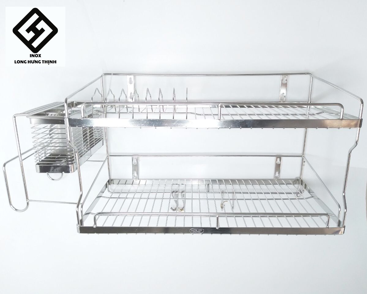 Kệ treo đa năng INOX304 cao cấp 100%, nội thất gia dụng phòng bếp tiện lợi, kệ treo 4 trong 1, đủ loại kích thước cm