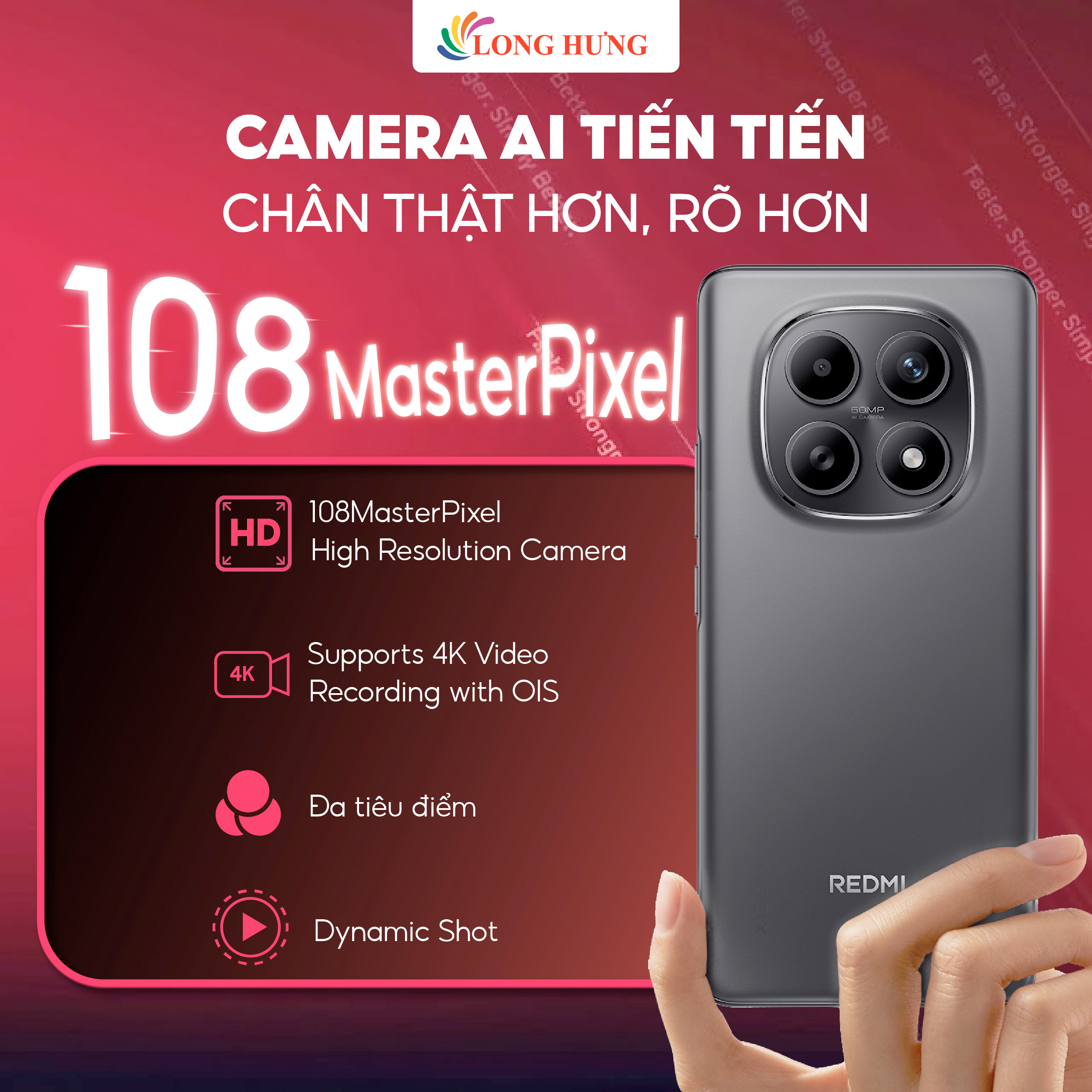 Điện thoại Xiaomi Redmi Note 15 5G (6GB/128GB) - Hàng chính hãng