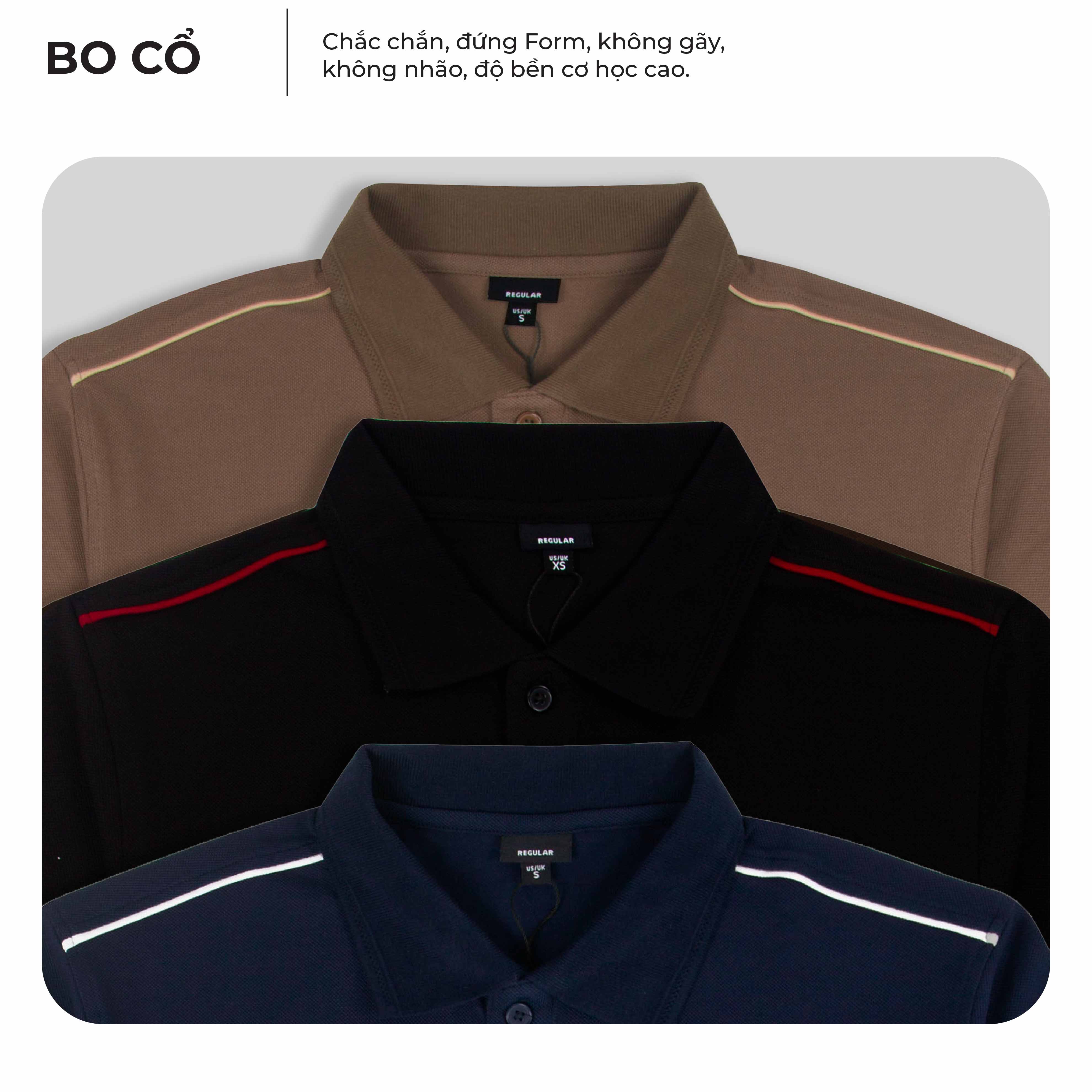Áo thun polo nam Leman PL139 vải Cotton240gsm dày dặn thoáng khí thấm hút vượt trội có cổ ngắn tay
