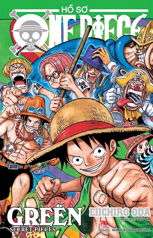 Sách - Hồ sơ One Piece - Green secret pieces