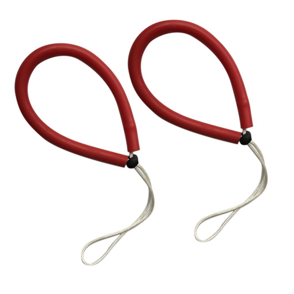 3-10pack Diving Wrist Strap Lanyard Underwater Camera Flashlight Grip Rope Red