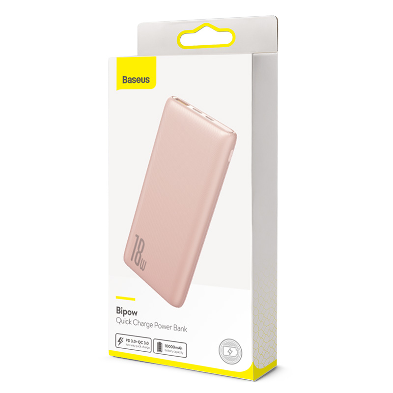 Pin Dự Phòng Sạc Nhanh Baseus 10000mAh PD/QC 18W - Hàng chính hãng