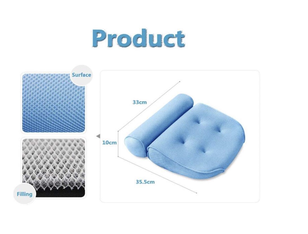 Gối Kê Cổ Để Bồn Tắm PILLOW Deluxe