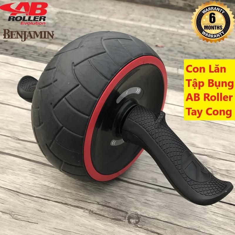 Con Lăn Tập Bụng AB05 Tay Cong Cao Cấp, Con Lăn Tập Gym Cao Cấp, Dụng Cụ Tập Cơ Bụng Đa Năng