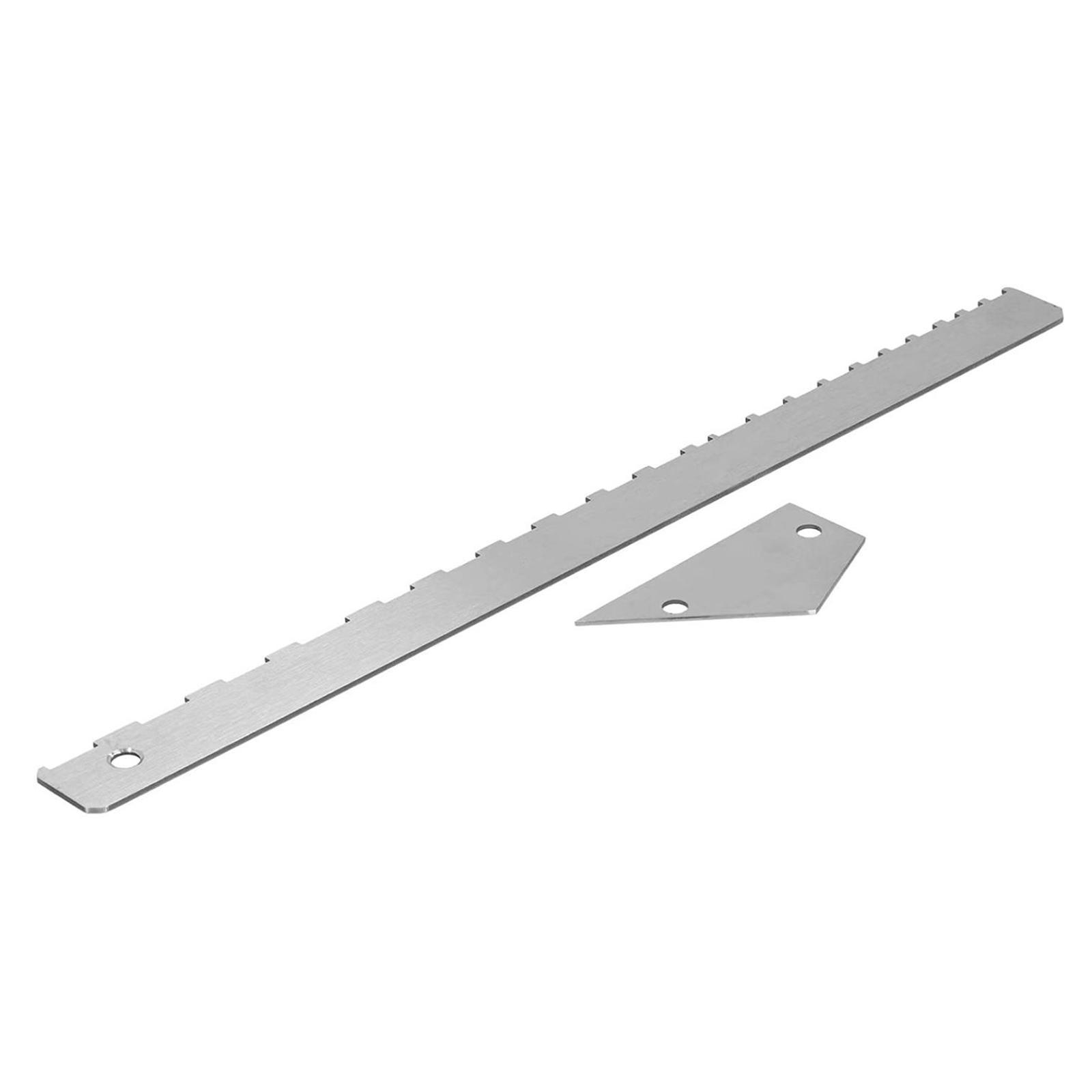 Guitar Neck  Ruler Neck Notched Straight  for Fretboard and Frets Repair Tool