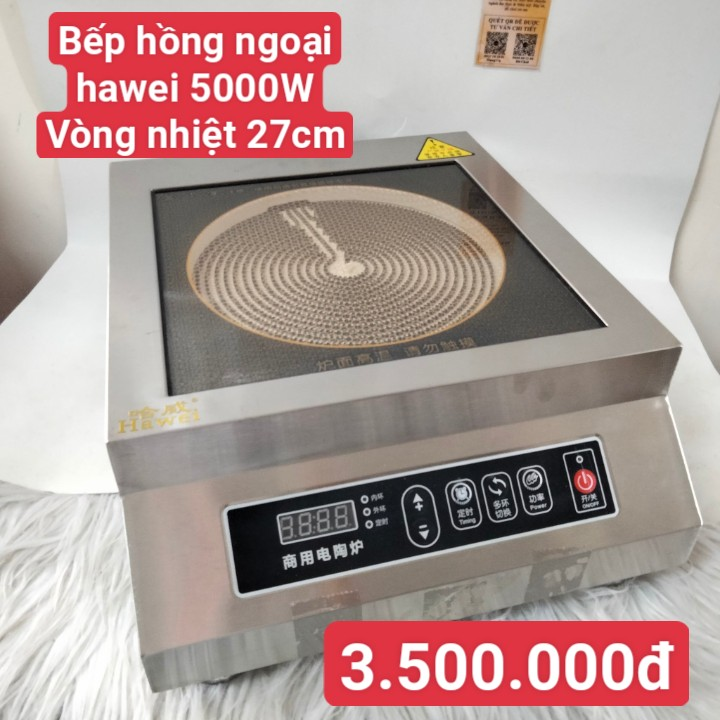 Bếp Điện Từ Đơn Công Nghiệp 6000W/220V Bằng Thép Không Gỉ Cao Cấp PVN4291