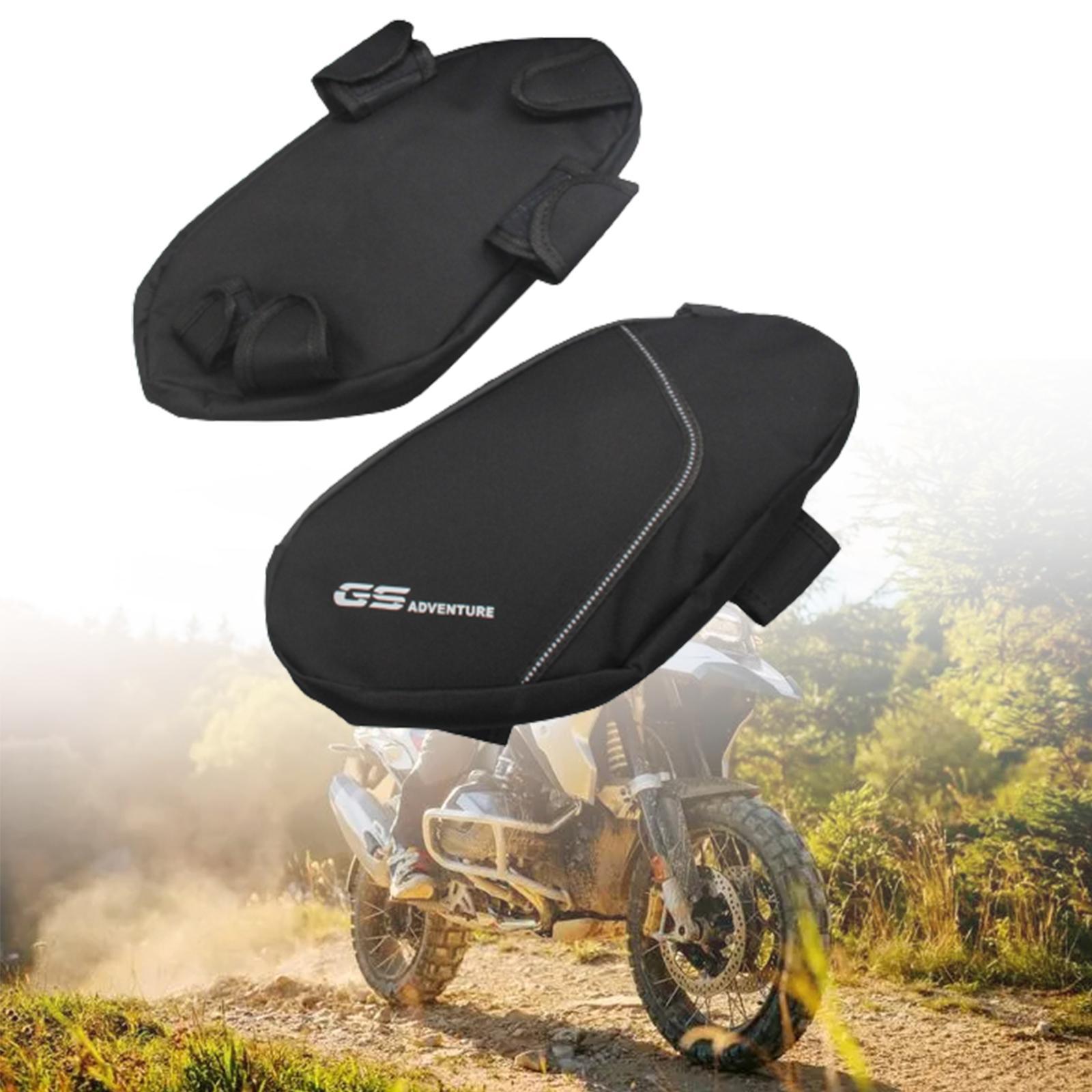2Pcs Frame  Travel Bag Durable Black for  R1250GS Adventure