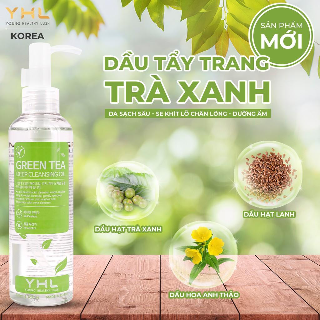 Dầu Tẩy Trang Trà Xanh YHL