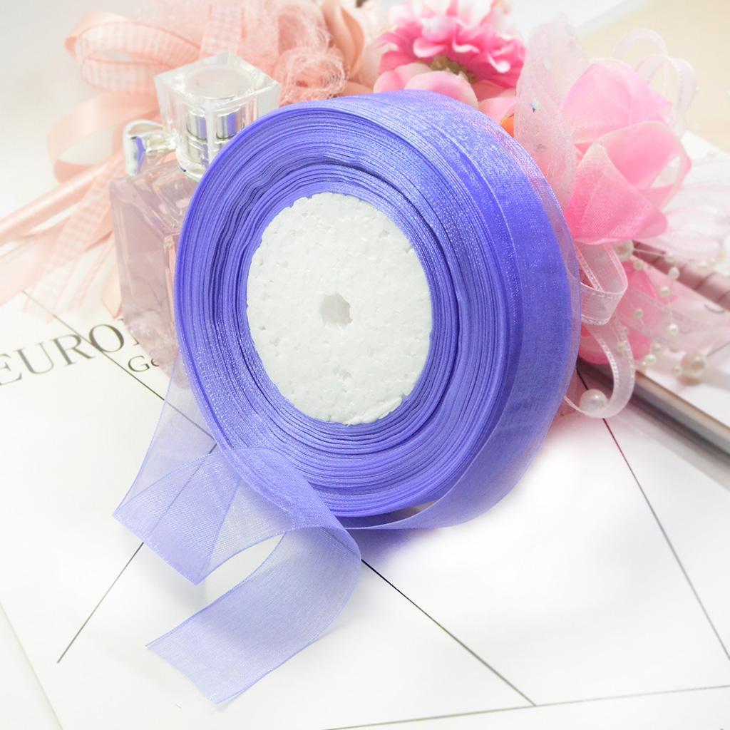 3 X 50 Polyester Satin Chiffon Ribbon Gift Wrap