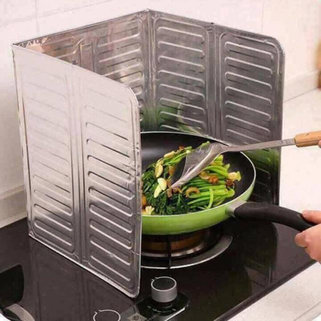 Vách Ngăn Chống Dầu Nấu Nướng, Vách Ngăn Dầu Bắn, Vách Ngăn Dầu Gấp Gọn, Tấm Nhôm Chắn Nhiệt Độ Cao