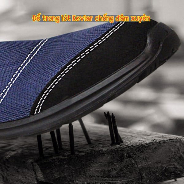 Giày bảo hộ không dây Safety Jogger Yukon - chống định, chống trượt, chống dập ngón, chống tĩnh điện