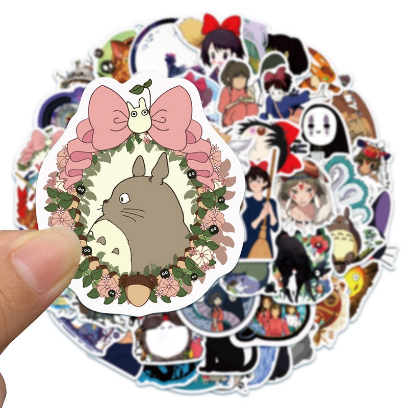 Sticker 50 miếng hình dán Piggy