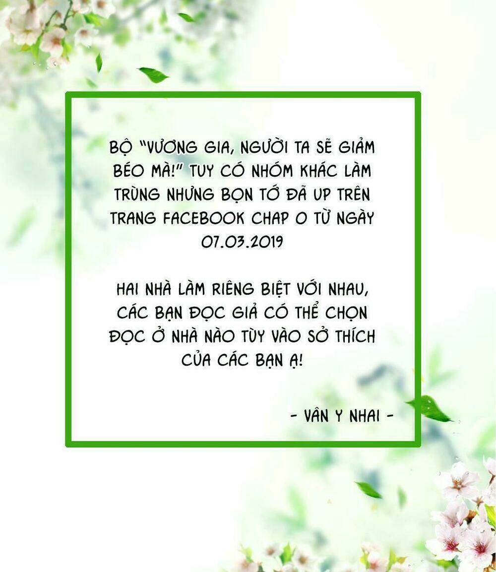 vương gia người ta sẽ giảm béo mà!!! chapter 0 8