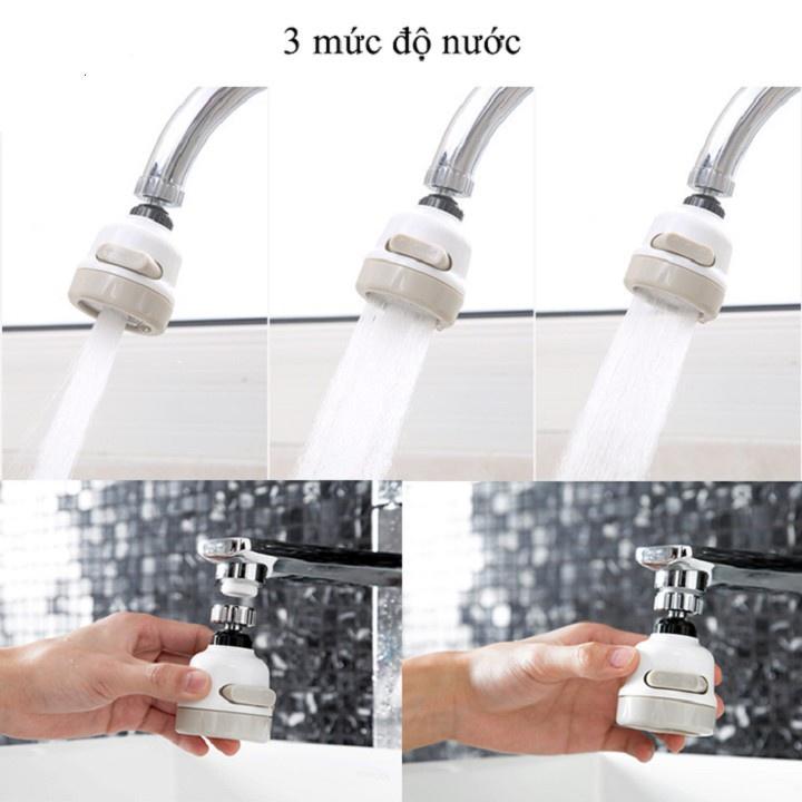 ĐẦU VÒI NỐI RỬA BÁT TĂNG ÁP XOAY 360 ĐỘ CỰC MẠNH