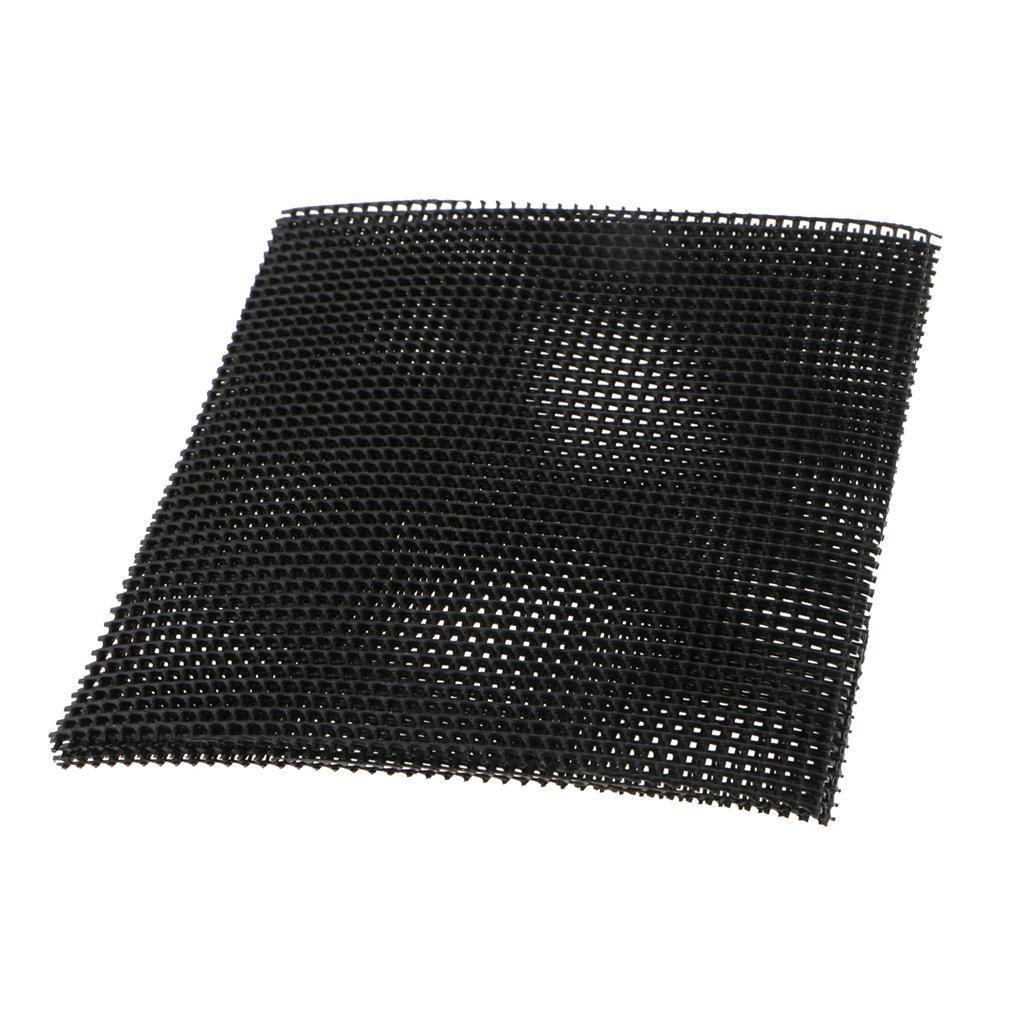 5pcs  Black Drainage Mesh Sheet Cuttable Flowerpot Bottom Net 30x20cm