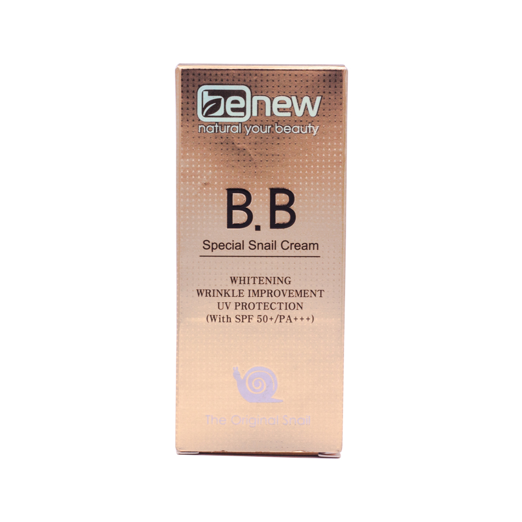 Kem lót nền trang điểm cao cấp Hàn Quốc BB Benew Special Snail (50ml) tinh chất ốc sên – Hàng Chính Hãng