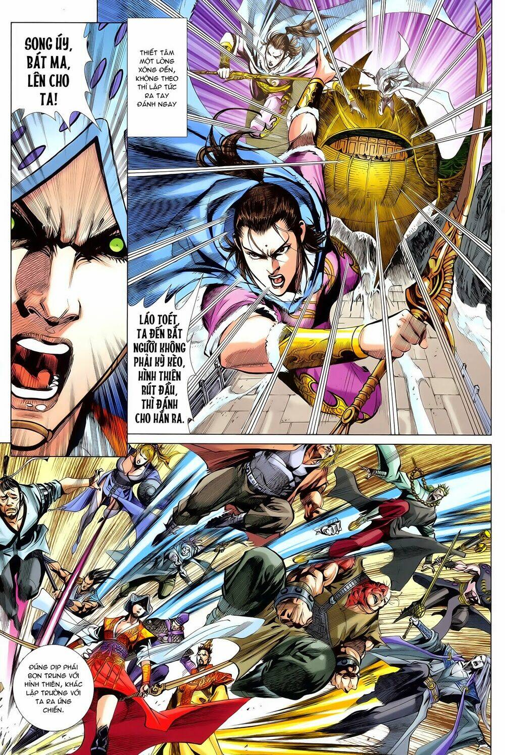 thần binh vấn thiên chapter 19 22