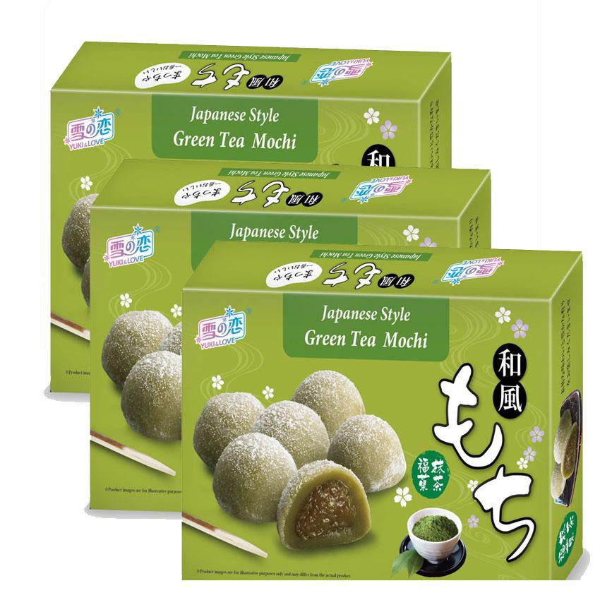 Hình ảnh Bánh Mochi Yuki & Love Đài Loan, 210g - Vị Trà Xanh