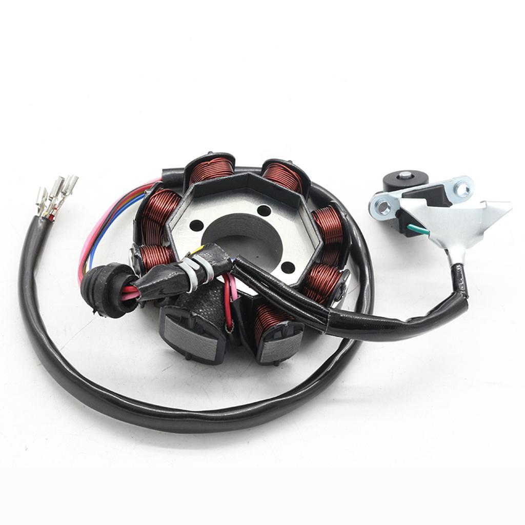 12V Metal New Magneto Stator Ignition Coil Armature Module fit for ATV Motorcross Motorbike