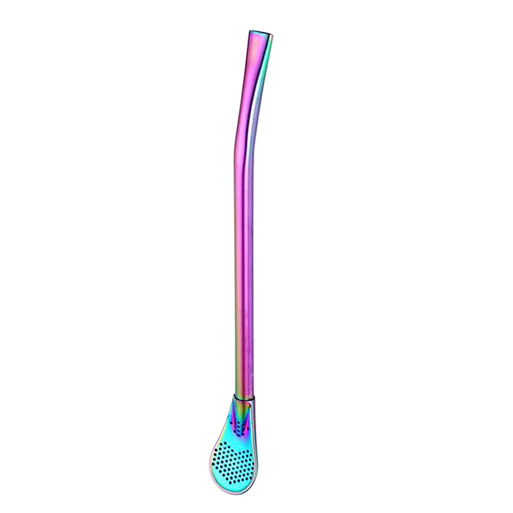 304 Stainless Steel Sucker Stirrer Coffee Drinking Spoon Teaspoon