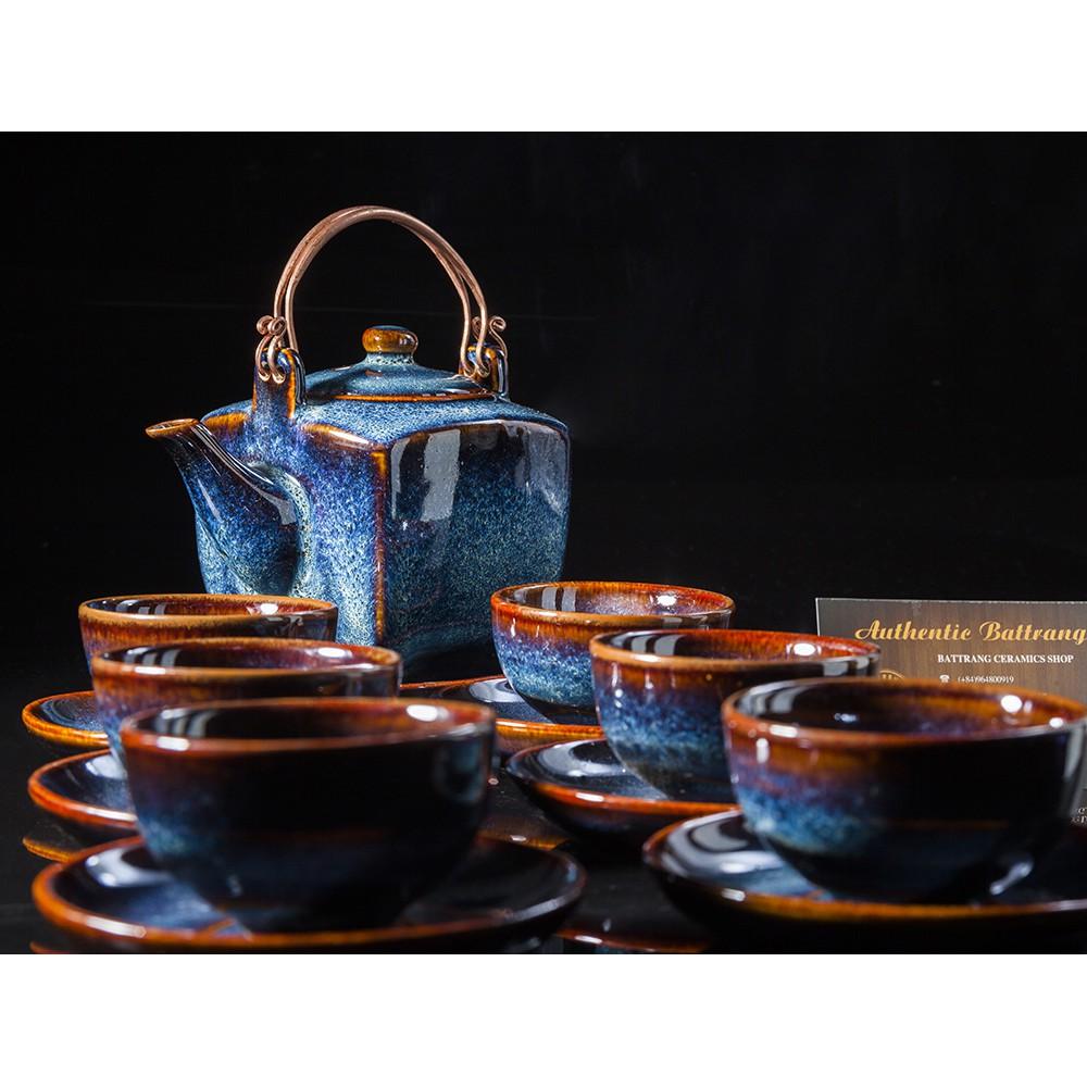 SIÊU HOT - TỔNG HỢP CÁC Bộ ấm pha trà men xanh hỏa biến CAO CẤP - sản phẩm dùng cho gia đình, quà tặng rất tuyệt vời
