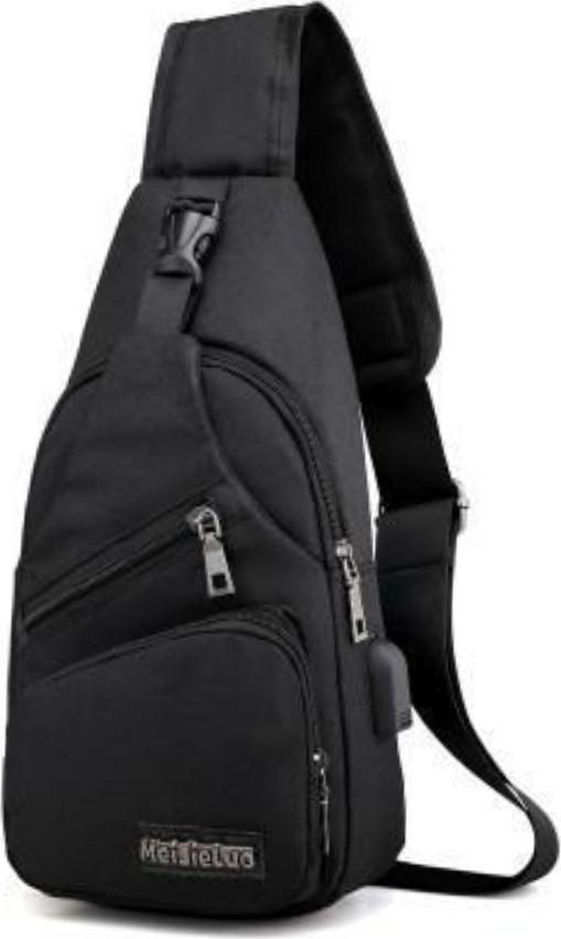 Túi đeo chéo nam cao cấp L1, thiết kế trẻ trung, năng động , nhiều ngăn tiện dụng, có cổng nối cáp sạc tiện lợi