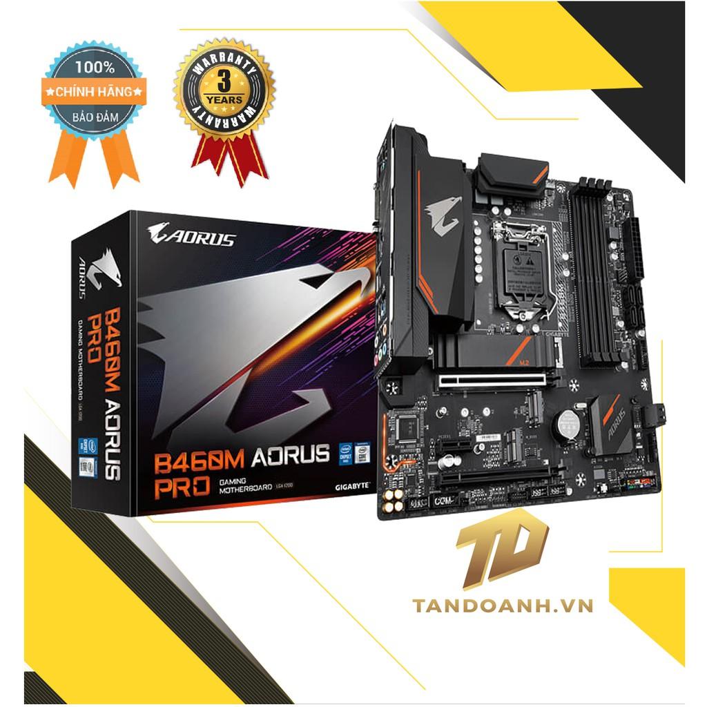 BO MẠCH CHỦ Gigabyte B460M AORUS PRO – Socket 1200 - HÀNG CHÍNH HÃNG