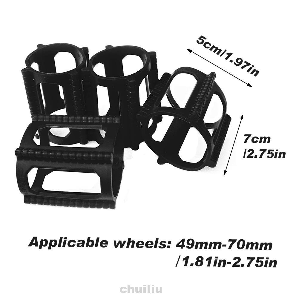 Set 4 vỏ bọc bánh xe trượt ván an toàn dễ sử dụng