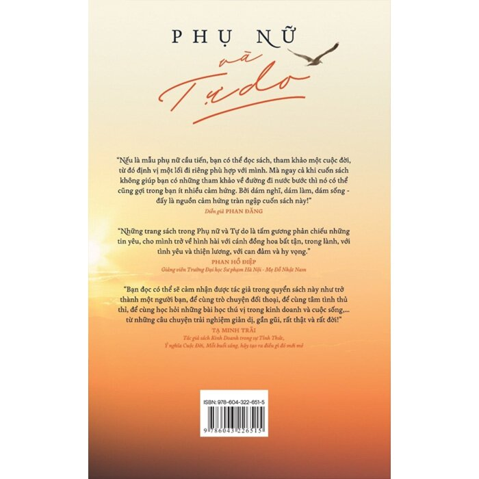 PHỤ NỮ VÀ TỰ DO - Hồng Nguyễn - Tái bản -