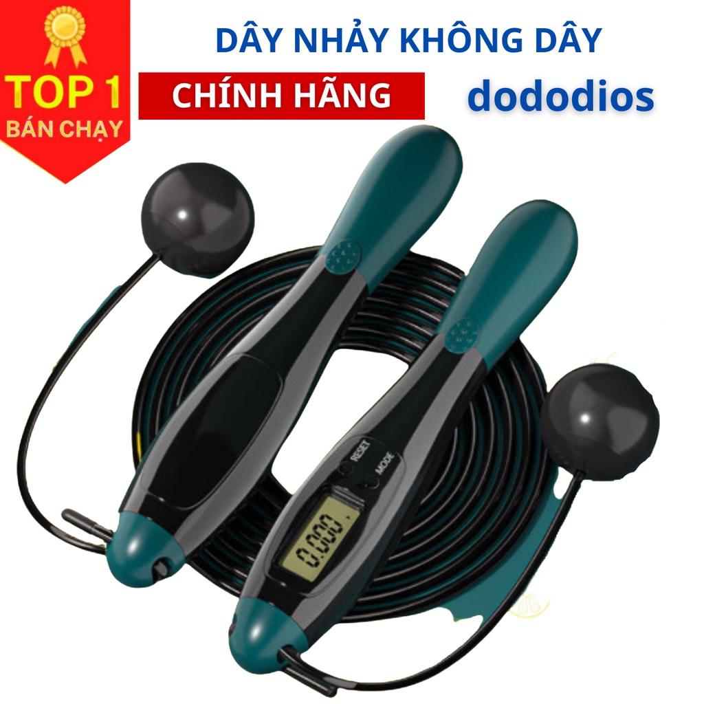 Dây nhảy thể dục không dây dododios đốt cháy mỡ thừa bằng điện giúp giảm cân cho người lớn