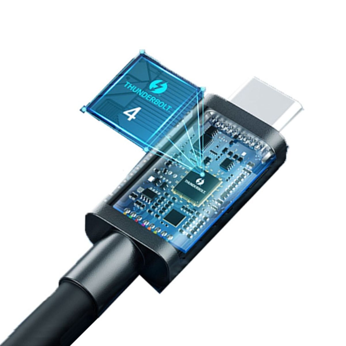 Cáp sạc nhanh 100w Choetech A3010 Type C to Type C Thunderbolt 4
