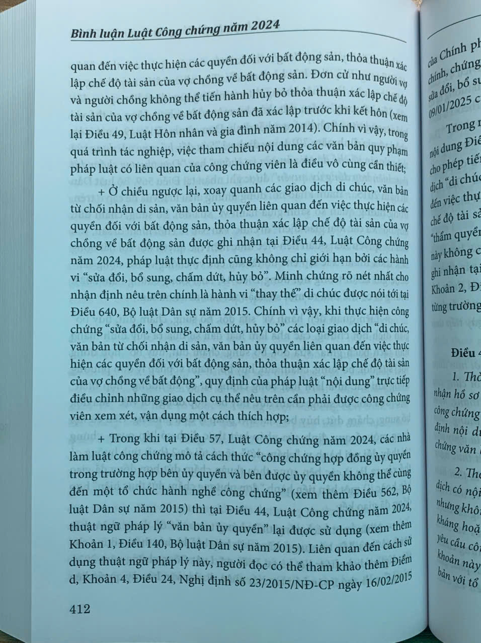 Bình luận Luật Công chứng năm 2024