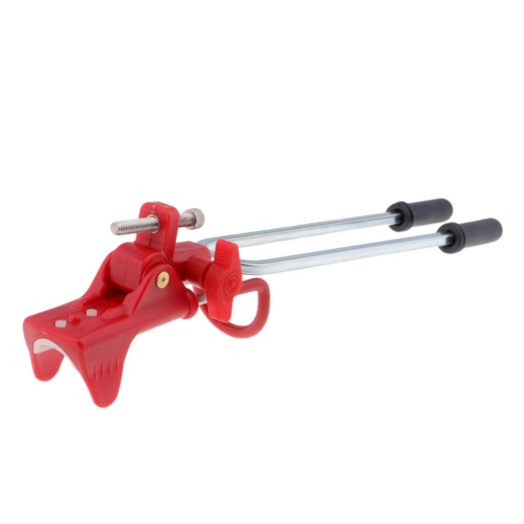 Stainless Steel Fishing Rod Holder Rest Gear Fishing Pole Stand Bracket Blue