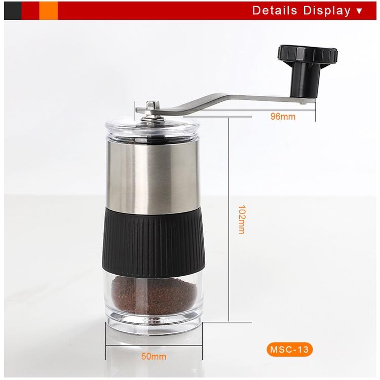 Máy Xay Cà Phê Mini Cầm Tay Bằng Thép Không Gỉ