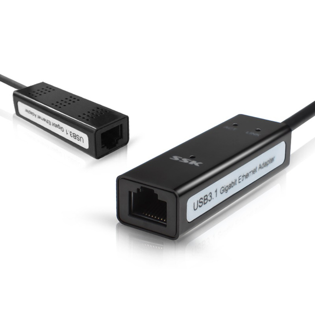 Cáp chuyển USB Type-C sang Lan SSK SHU-C030 - Hàng chính hãng