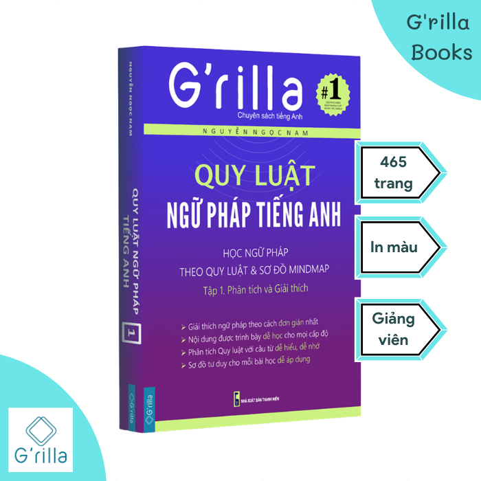 Sách - Quy Luật Ngữ Pháp Tiếng Anh Tập 1. Phân Tích &amp; Giải Thích