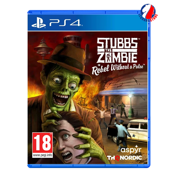 Stubbs the Zombie in Rebel Without a Pulse - PS4 - Hàng Chính Hãng