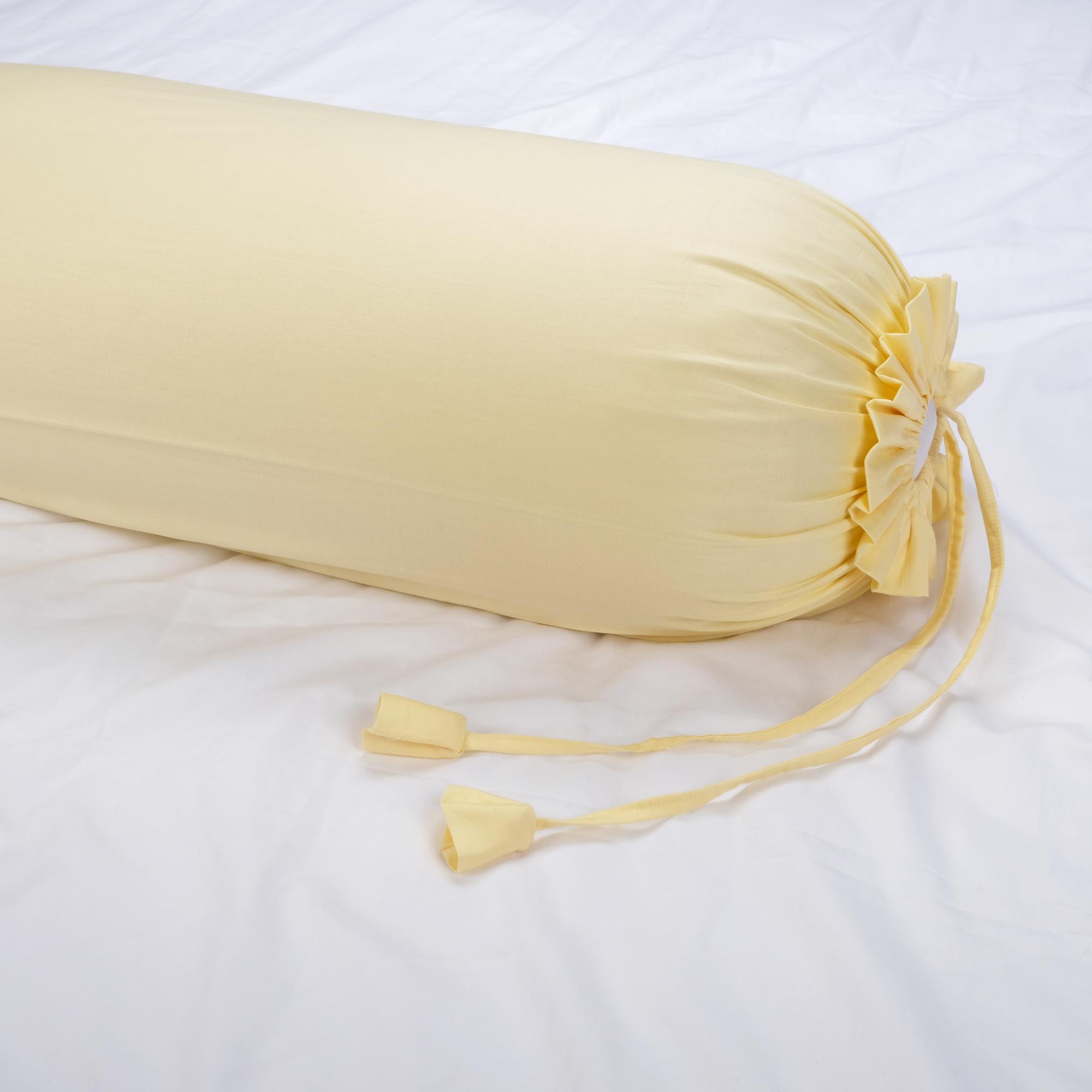 [NHIỀU MÀU] Vỏ Gối Ôm (Áo Gối Bao Gối) Ôm Cotton Satin Hàn Quốc Màu Trơn 35x100 cm