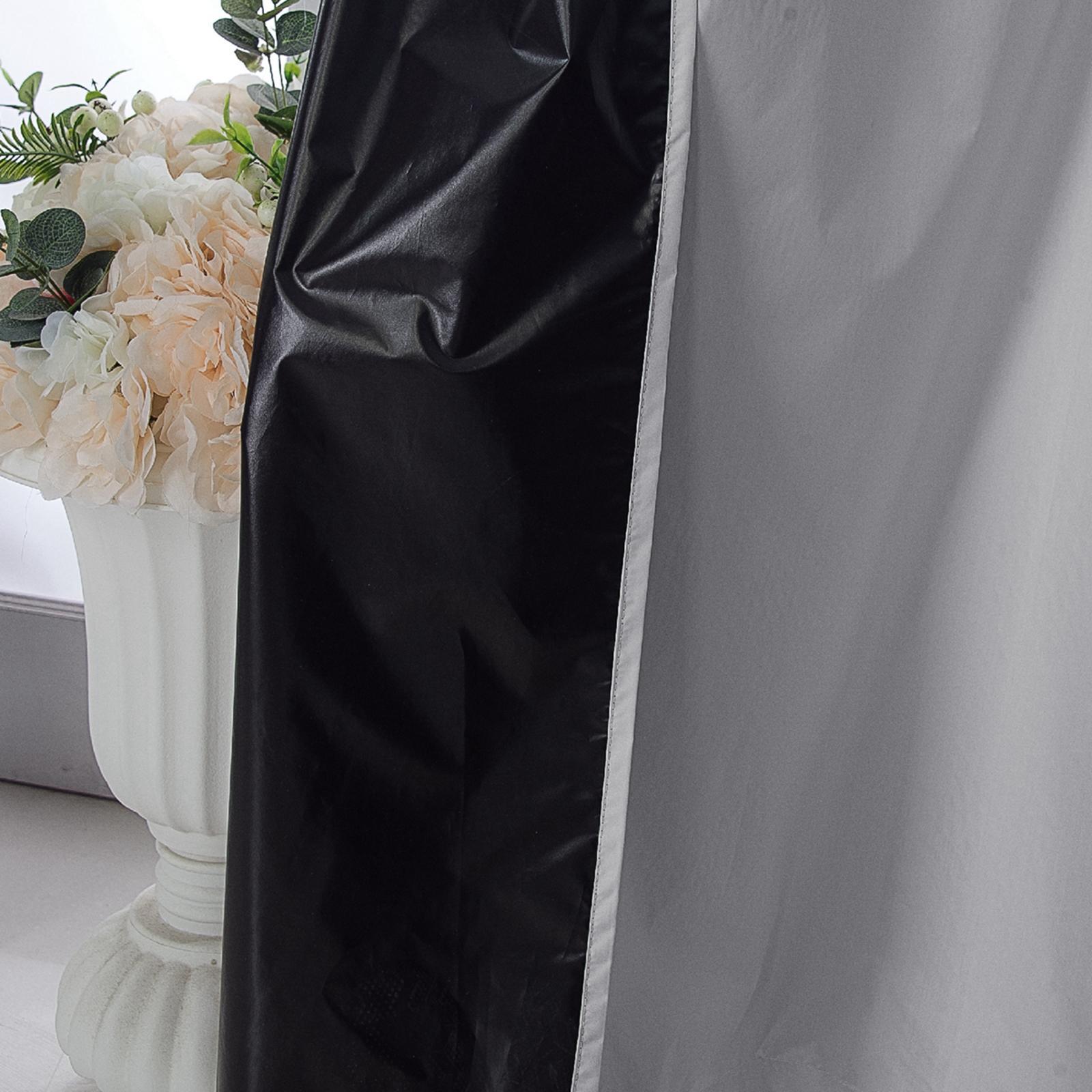 Grommets  and Bottom Outdoor Waterproof Curtain W54 x H84 in