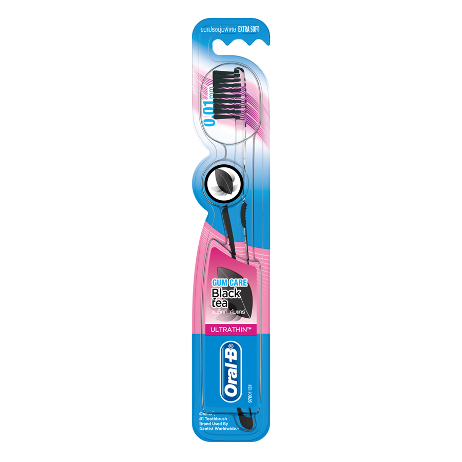 Vỉ 1 Bàn Chải ORAL-B Tinh Chất Trà Đen