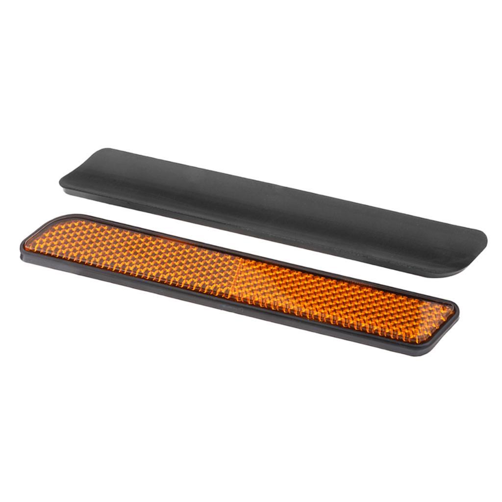 2xMotorcycle Front Fork Reflector for Harley 883 Yellow