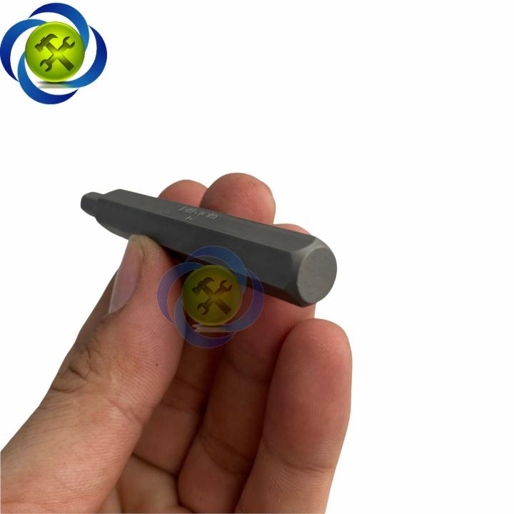 Mũi vít đóng lục giác 6mm Kingtony 168006H thân 10mm dài 80mm